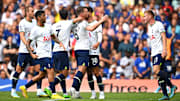 Hojbjerg scored Tottenham's first at Stamford Bridge