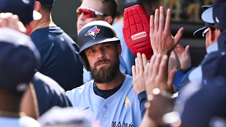 Toronto Blue Jays outfielder Nathan Lukes