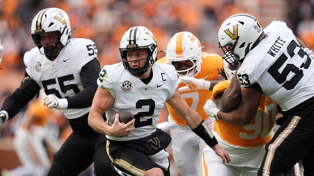 Diego Pavia, Vanderbilt Commodores, Tennessee Volunteers. Diego Pavia, Vanderbilt Commodores, Tennessee Volunteers.