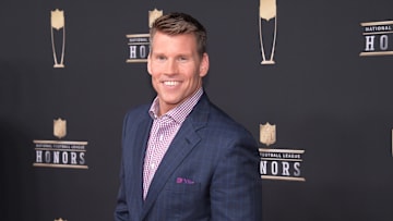 Scott Hanson during red carpet arrivals for the NFL Honors show at the Fox Theatre. 