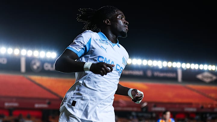 Jonathan Rowe a marqué pour l'OM. Jonathan Rowe a marqué pour l'OM.