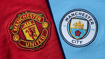 Manchester City and Manchester United Club Crests