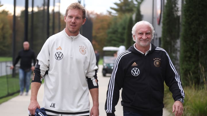 Rudi Völler mit Julian Nagelsmann