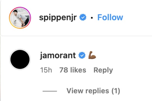 Ja Morant's Comment