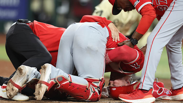 Los Angeles Angels v Arizona Diamondbacks