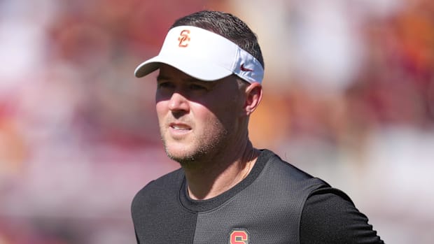 USC Trojans Lincoln Riley Jayden Maiava Michigan Wolverines Sherrone Moore Bryce Underwood Makai Lemon Big Ten Eric Gentry 