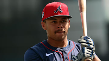 Atlanta Braves catcher Drake Baldwin sped to the top of Baseball America's Top-Ten Braves prospects for 2025.