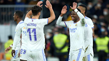 Vinicius scored twice on Saturday night