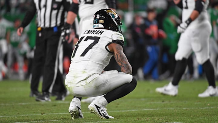 Engram is out for the season with a torn labrum. Engram is out for the season with a torn labrum.