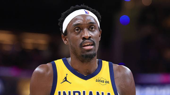 Indiana Pacers forward Pascal Siakam (43) during a game against the Boston Celtics.