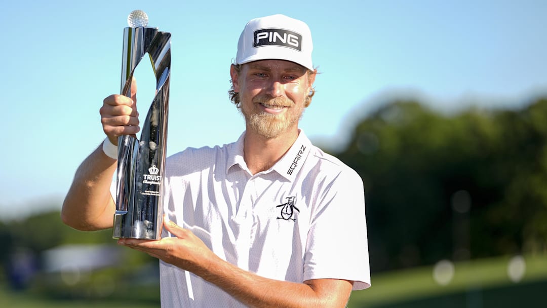 Kristoffer Reitan won his first PGA Tour event at the Truist Championship. 