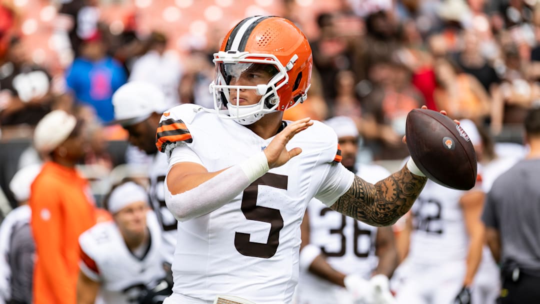 Dillon Gabriel: Los Angeles Rams v Cleveland Browns - NFL Preseason 2025