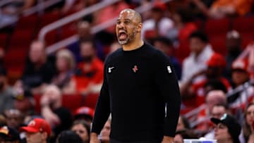 Ime Udoka leads the Houston Rockets