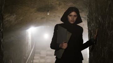 Nell Tiger Free as Margaret in 20th Century Studios' THE FIRST OMEN. Photo by Moris Puccio. © 2024 20th Century Studios. All Rights Reserved.