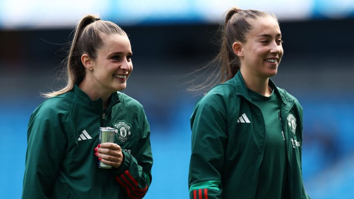 Maya Le Tissier (R) and Ella Toone (L) have new Man Utd roles