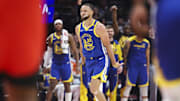 Curry put up 31 points in Golden State's 95–85 win over Houston in Game 1.