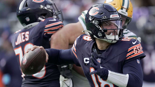 Chicago Bears quarterback Caleb Williams