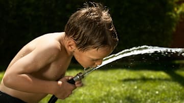 This unsupervised child is getting a taste of long-term neurological damage.