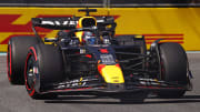 May 4, 2024; Miami Gardens, Florida, USA; Red Bull Racing driver Max Verstappen (1) during F1 qualifying for Miami Grand Prix at Miami International Autodrome. Mandatory Credit: Peter Casey-USA TODAY Sports