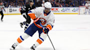 Anthony Duclair handles the puck against the Lightning.