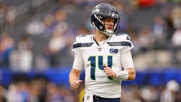 Sam Darnold of the Seattle Seahawks