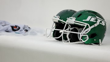New York Jets helmets