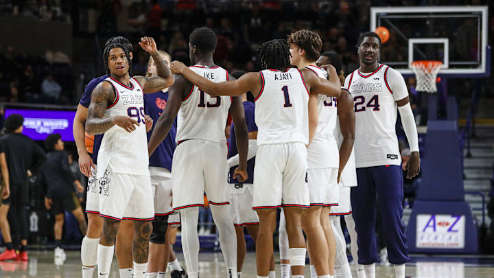 Men s college basketball rankings Gonzaga holds No. 3 spot in Associated Press Top 25 poll