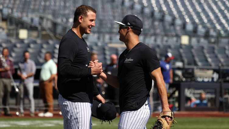 Texas Rangers v New York Yankees - Game One