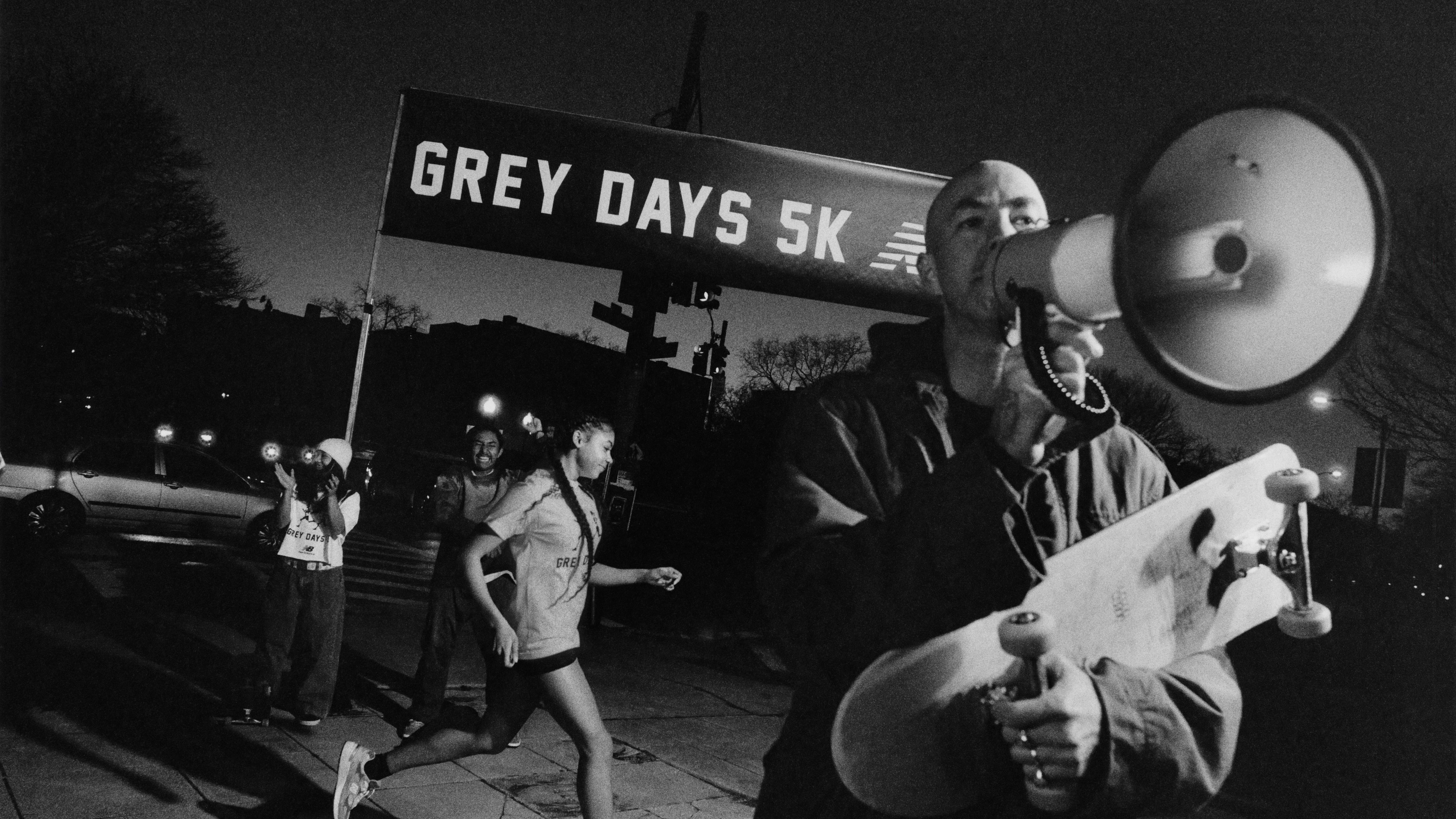 New Balance hosts a 5K run for Grey Day.