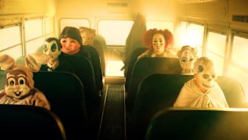 A scene from Warner Bros. Pictures and Legendary Pictures’ horror thriller “Trick ‘r Treat,” distributed by Warner Bros. Pictures. 
PHOTOGRAPHS TO BE USED SOLELY FOR ADVERTISING, PROMOTION, PUBLICITY OR REVIEWS OF THIS SPECIFIC MOTION PICTURE AND TO REMAIN THE PROPERTY OF THE STUDIO. NOT FOR SALE OR REDISTRIBUTION.