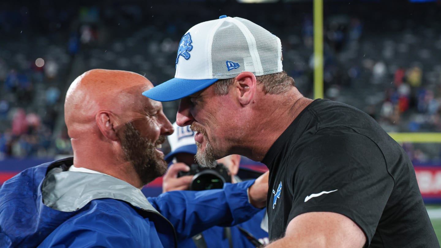 Detroit Lions Dan Campbell reveals players that stood out against Giants