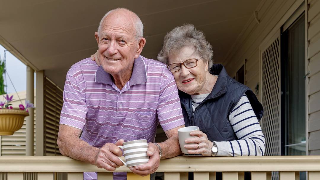 Elderly couple