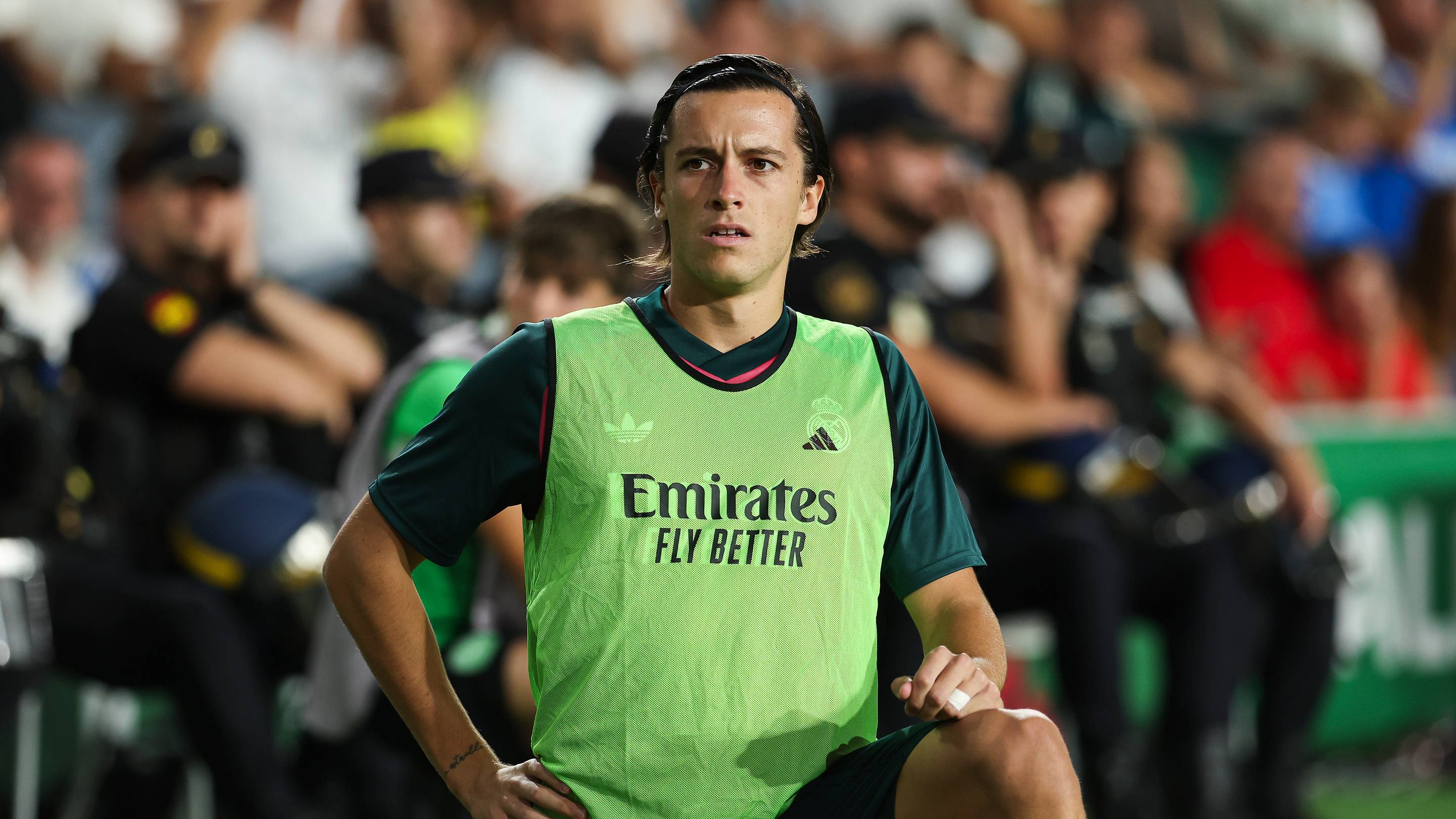 Alvaro Carreras is watching his former Real Madrid backup jump ahead of him