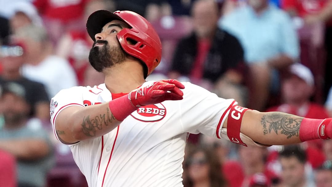 Cincinnati Reds infielder Christian Encarnacion-Strand