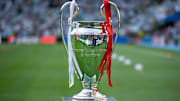 The Champions League trophy is up for grabs