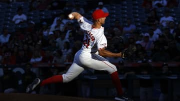 Oakland Athletics v Los Angeles Angels