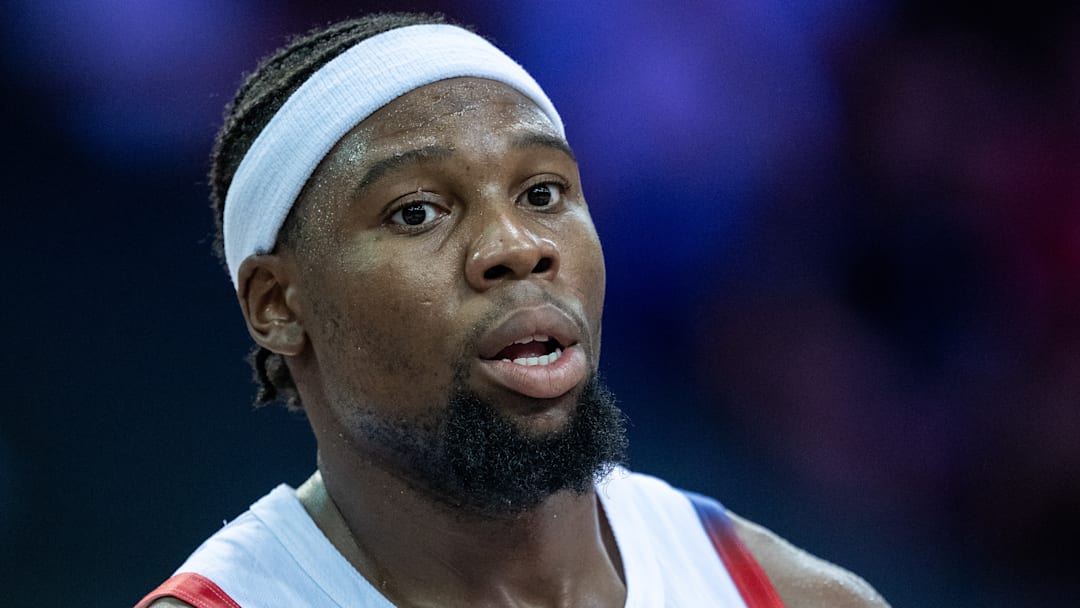 France v Poland: Group D -  FIBA EuroBasket 2025 France v Poland: Group D -  FIBA EuroBasket 2025