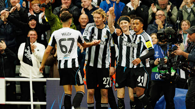 Newcastle United players