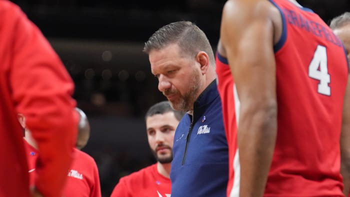 Mar 2, 2024; Columbia, Missouri, USA; Mississippi Rebels head coach Chris Beard