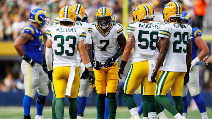 Green Bay Packers v Los Angeles Rams