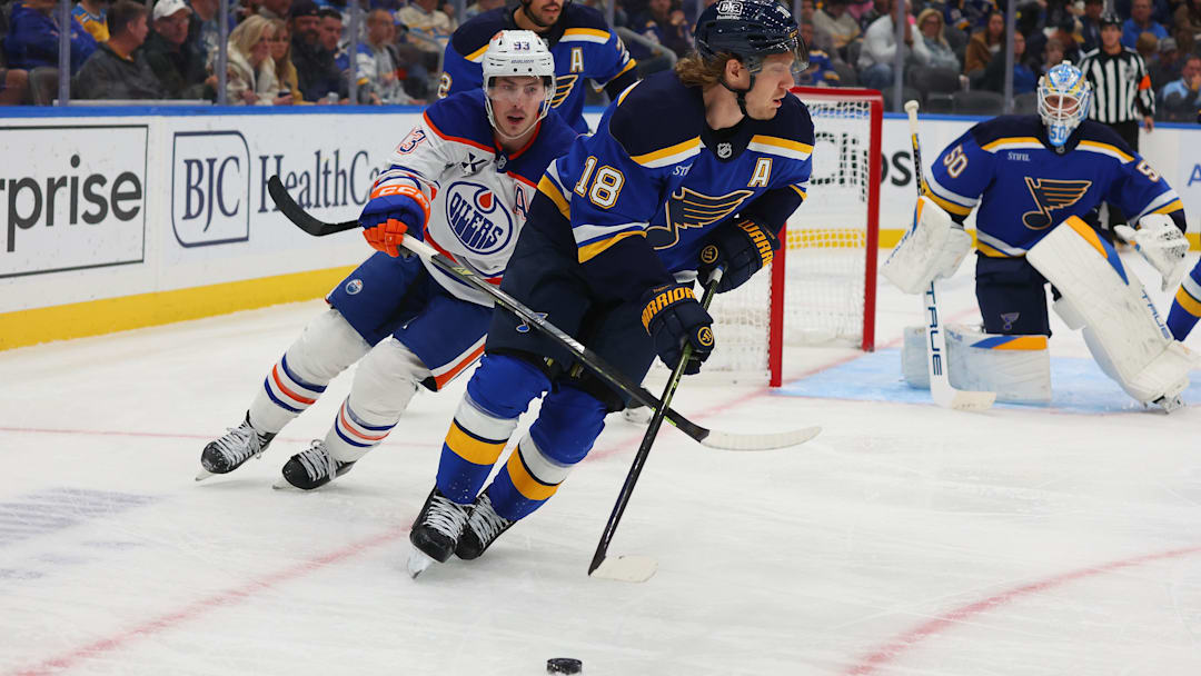 Edmonton Oilers v St. Louis Blues
