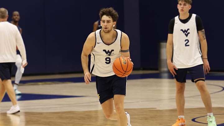West Virginia University forward Ofri Naveh West Virginia University forward Ofri Naveh