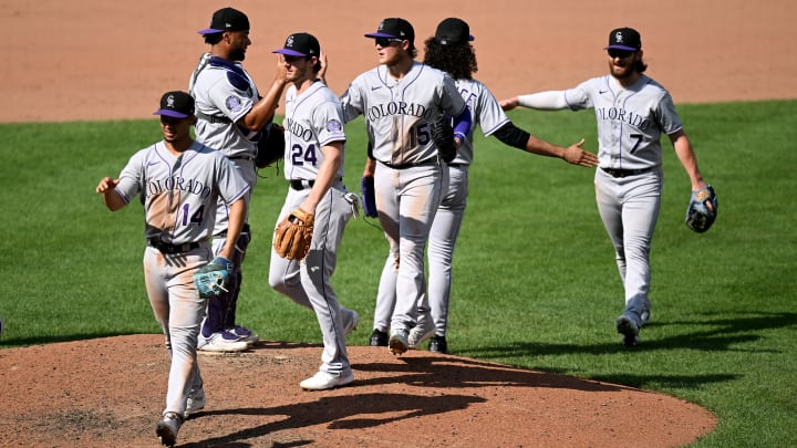 Colorado Rockies Team-Issued 2020 Home Opener Jersey: Raimel Tapia