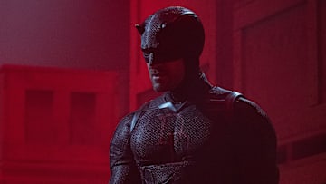 Matt Murdock/Daredevil (Charlie Cox) on the set of Marvel Television's DAREDEVIL: BORN AGAIN, exclusively on Disney+. Photo by Jojo Whilden. © 2025 MARVEL.