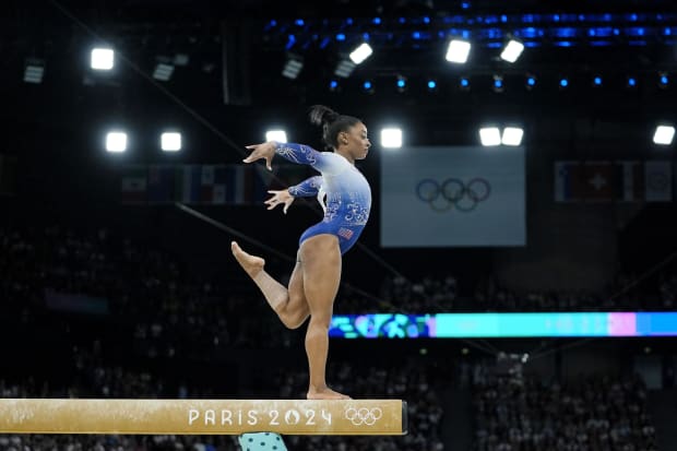 Simone Biles, USA gymnastics, Paris Olympics