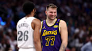 Los Mavericks sufrieron tener en contra a Luka Doncic con los Lakers la noche del miércoles