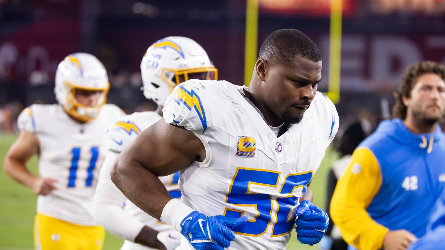 Chargersのオフシーズンは、重要な投影モデルでランク付けされています