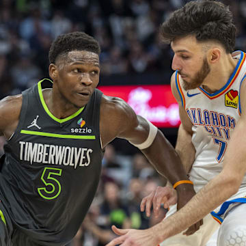 The Wolves are underdogs in Game 1. 