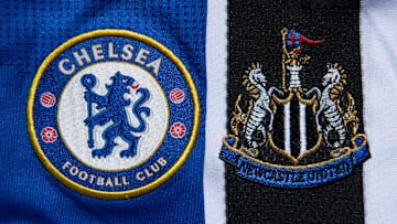 Chelsea and Newcastle United Club Crests