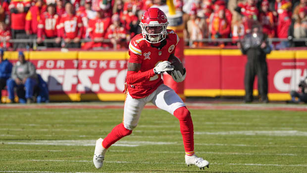 The Chiefs selected Worthy in the first round of the 2024 draft.